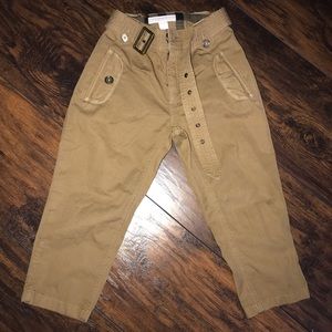 Burberry Children-  Boys Tan Pant Size 4T
